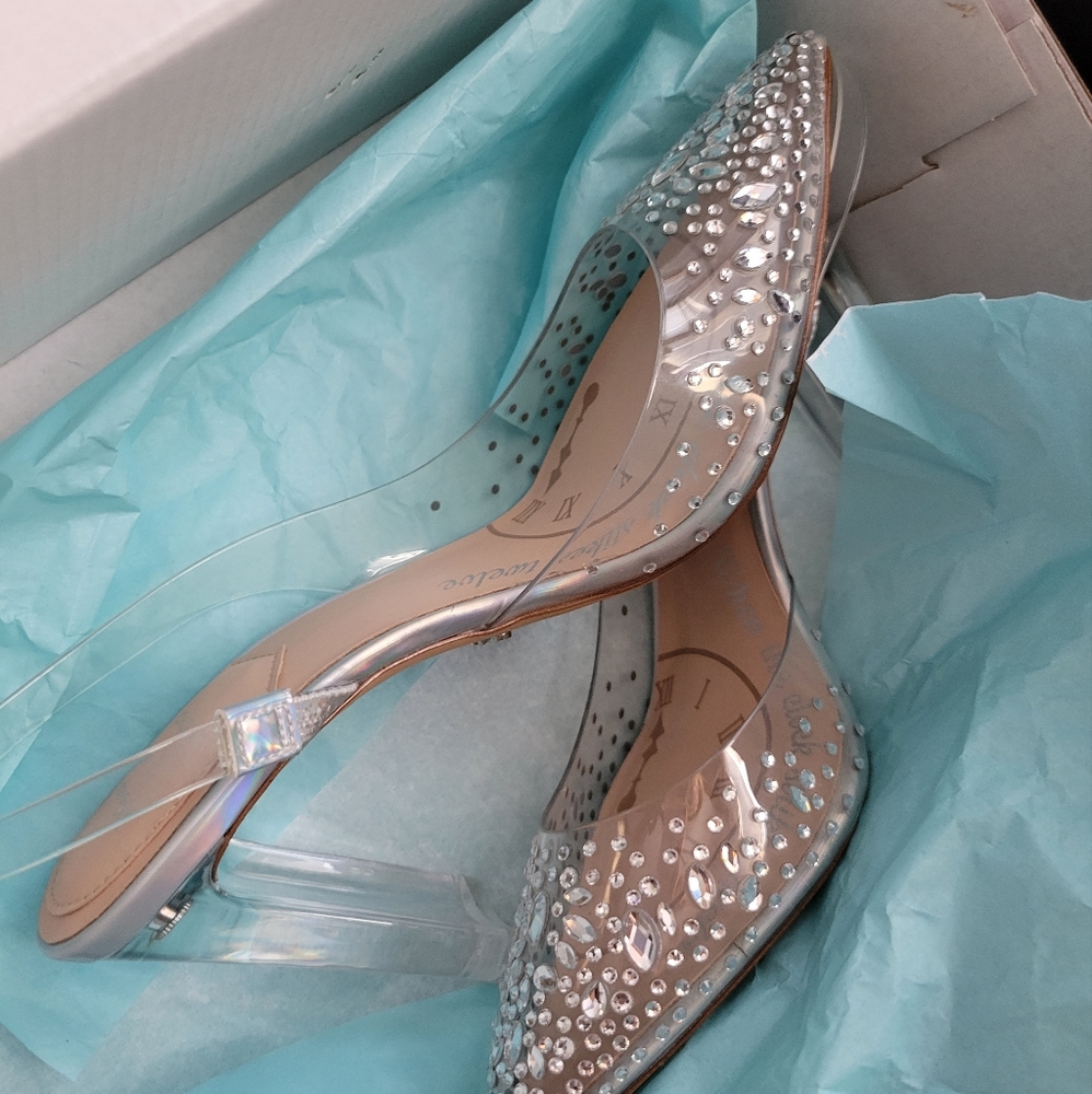 Aldo X DISNEY Striketwelve Cinderella Collaboration Shoes Slingback - Picture 2 of 4